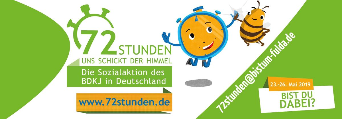 Jugend startet Countdown zur 72-Stunden-Aktion